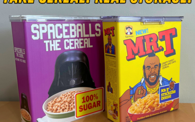 Iconic Cereal Box Airtight Food Containers