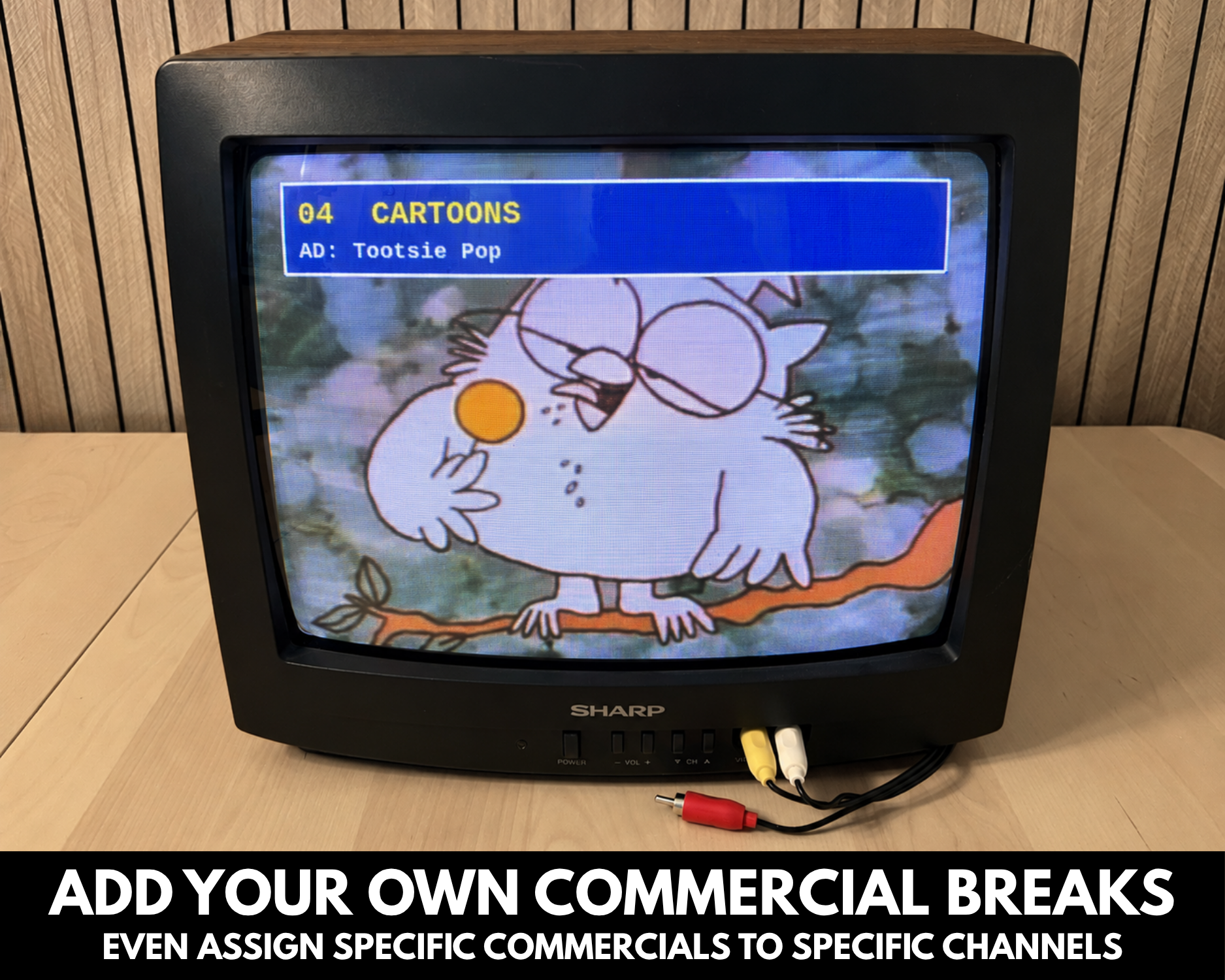 Retro TV Player for Your Own Videos & Custom Channels - Image 3