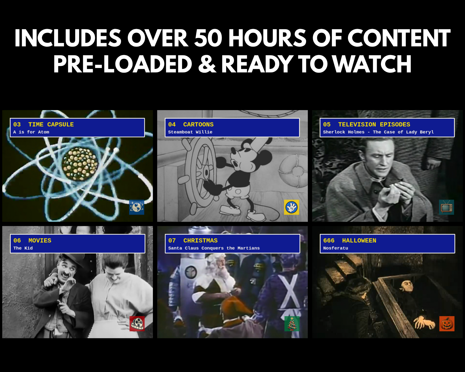 Retro TV Player for Your Own Videos & Custom Channels - Image 4