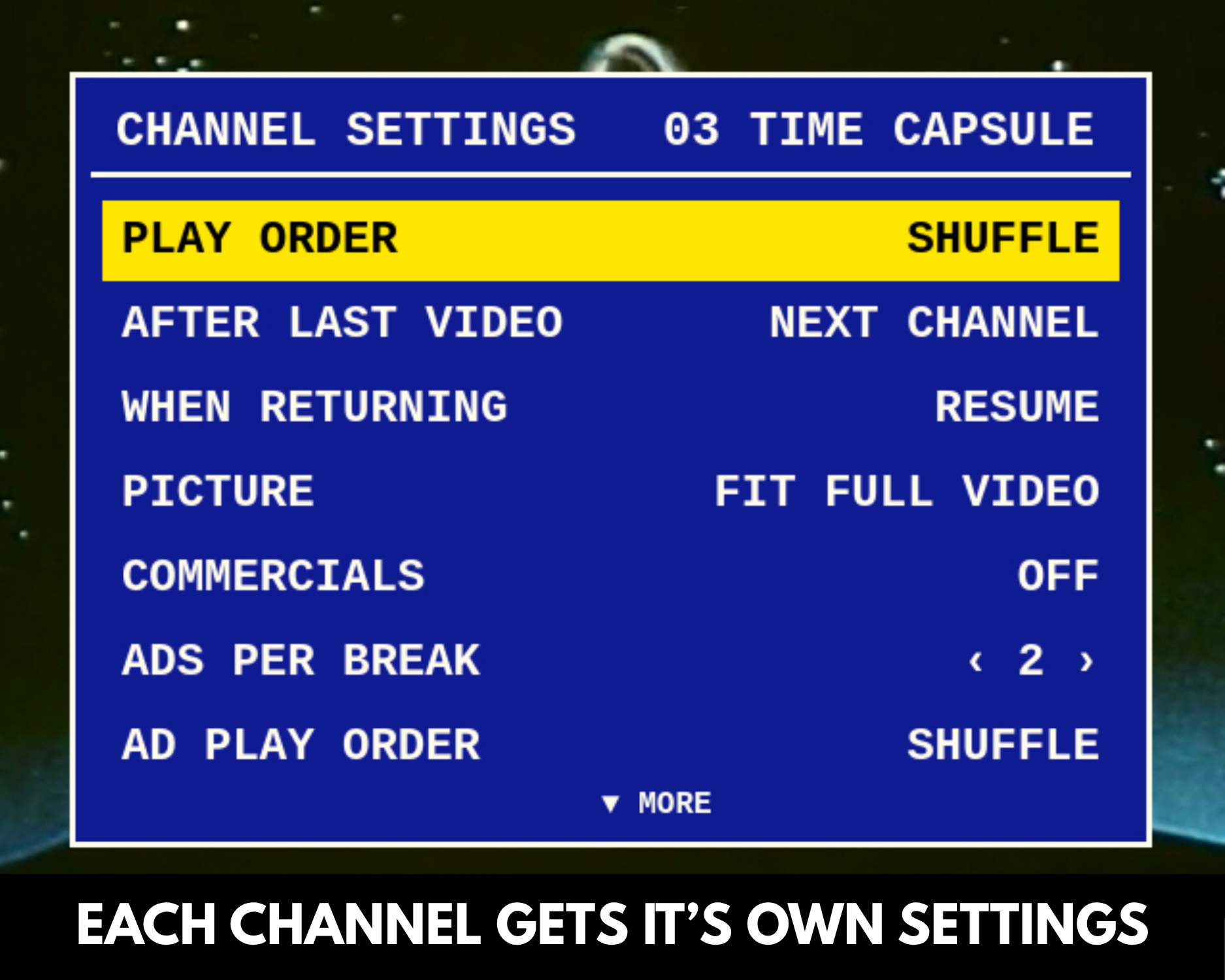 Retro TV Player for Your Own Videos & Custom Channels - Image 10
