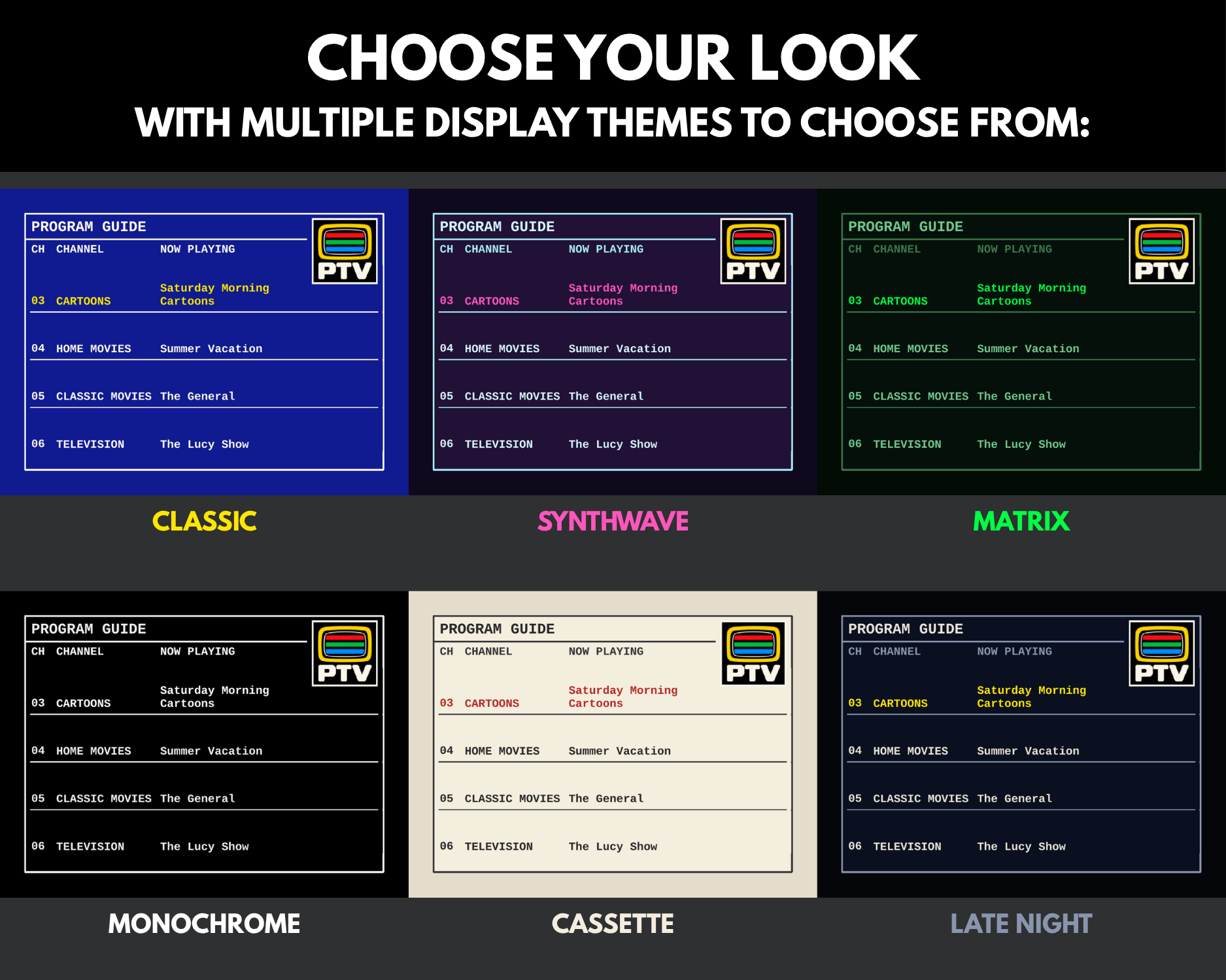 Retro TV Player for Your Own Videos & Custom Channels - Image 6